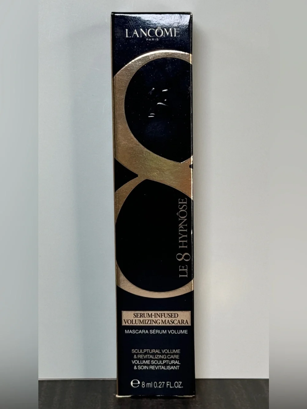 Lancôme Hypnôse 8 Mascara (02 Noir De Jais) NIB 0.3 oz